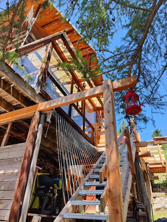 Chalet Ailleurs Appartement A Molines En Queyras Molines-en-Queyras Exterior foto