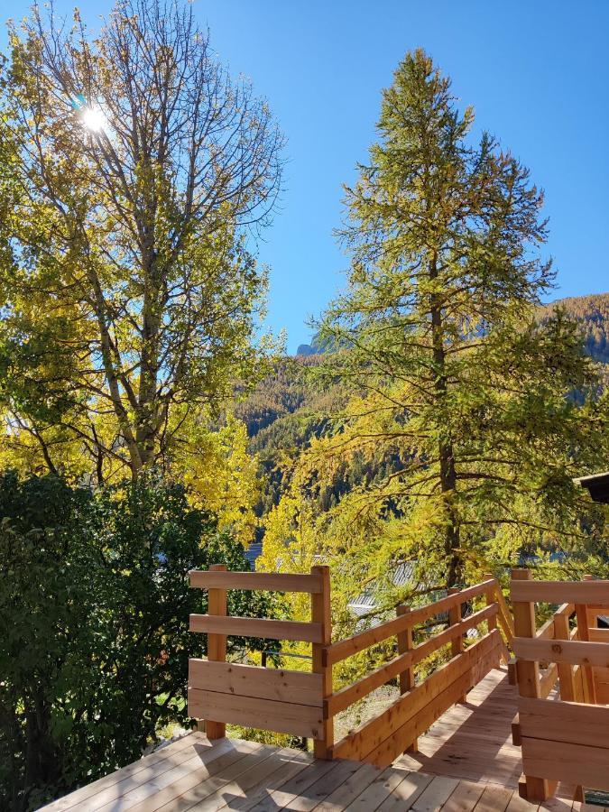 Chalet Ailleurs Appartement A Molines En Queyras Molines-en-Queyras Exterior foto