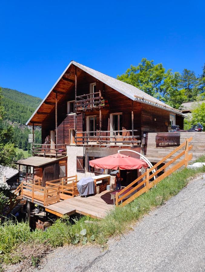 Chalet Ailleurs Appartement A Molines En Queyras Molines-en-Queyras Exterior foto